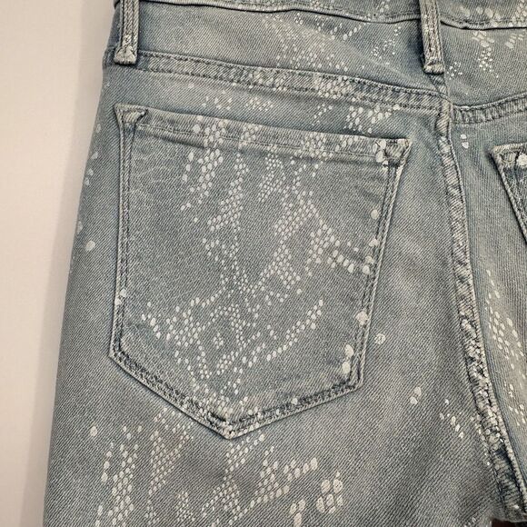 Black Orchid Skinny Jeans Womens 25 Mid Rise Light Blue Denim - Picture 10 of 13